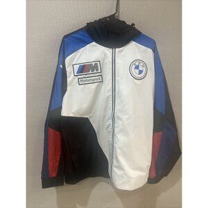 PUMA BMW MOTORSPORT FUL ZIP TRACK JACKET RETAIL SIZE L  NWOT